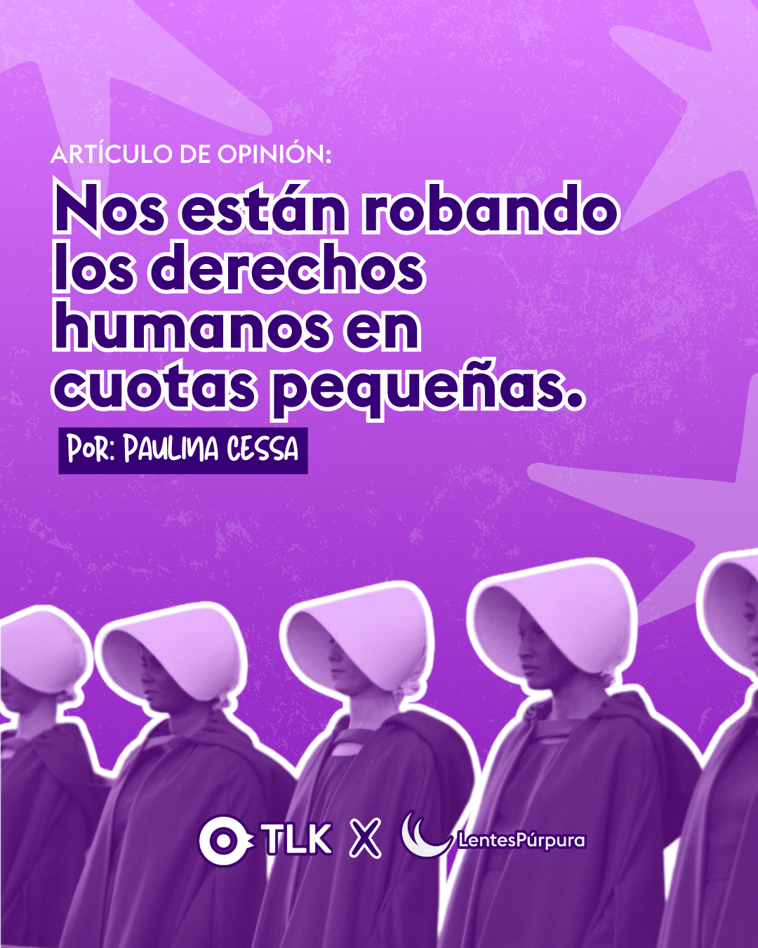 Nos están robando los derechos humanos en cuotas  