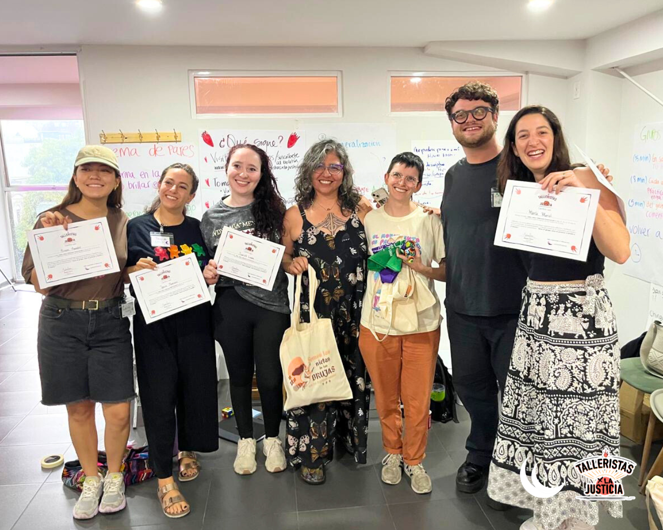 Taller para Talleristas con Tallerisas por la Justicia