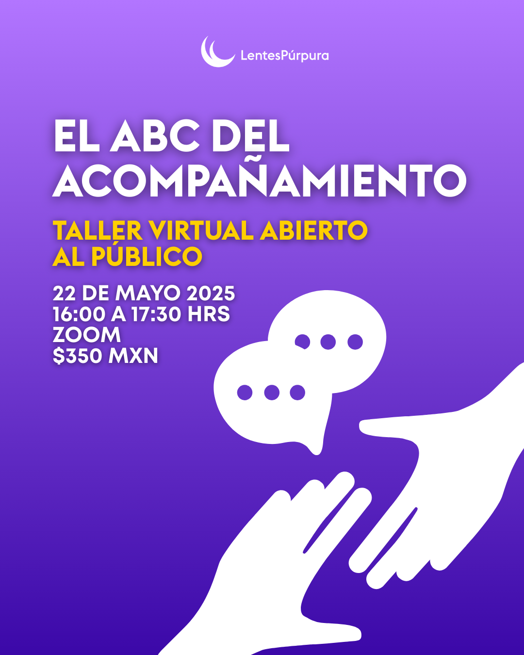 Taller Virtual: El ABC del Acompañamiento