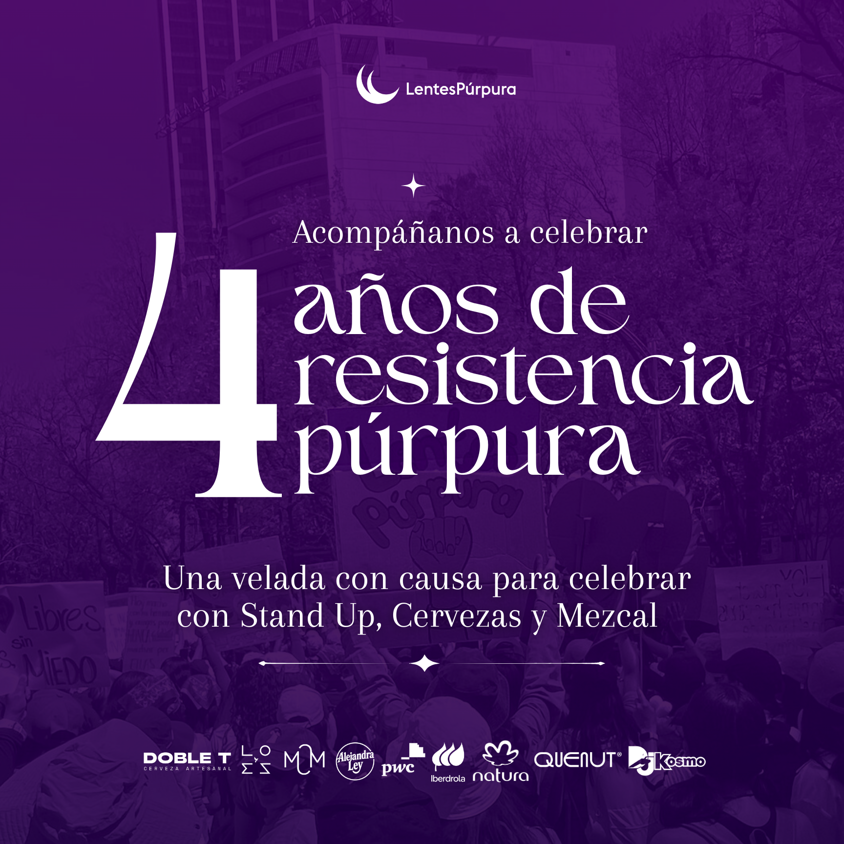 4 años de resistencia púrpura